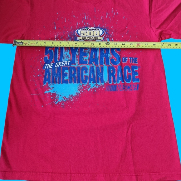 NASCAR Daytona 500 Race 50th Anniversary T-Shirt - Picture 4 of 8